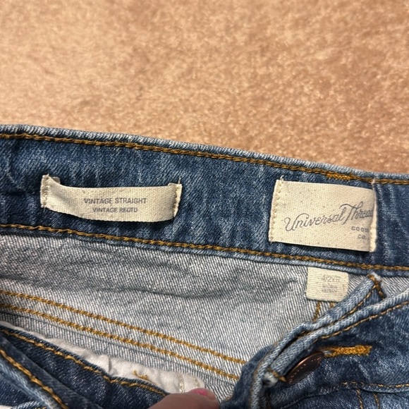 Universal threads vintage straight Jean size 4 - Picture 2 of 3